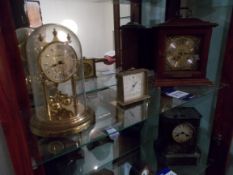 3 x assorted clocks
