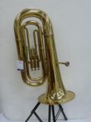* A Brass B & H 400 - made for Boosey & Hawkes, S/N 799029 Three Valve B6 Bass Euphonium with