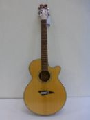 * A Dean Acoustic 7 string Guitar Model Performer SE7/GN; serial number 00164214 (RRP £375)