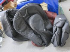 * Four Double Bass Soft Cases, one branded Stentor and the other three unbranded (RRP totalling over