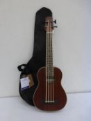 * A New Makala Bass (electric) UK Version Tuned E, A, D, G in a Faux Leather Carry Case (RRP £195)