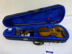 * A Stentor Student 3/4 Violin in bespoke fitted violin hard case (RRP £125)