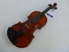 * A used 4/4 Violin - Import Model to California (USA) with box (RRP £750)