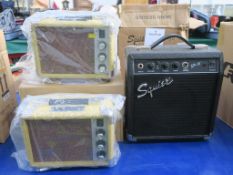 * Two new boxed Kala Brand Music Company Mini Ukulele Amplifier (5W) (model AMP-TWD-5U) (RRP £49