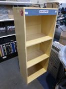 * A three Shelf Storage Unit (H122cm, W51cm, D30cm) please note this lot does not include contents
