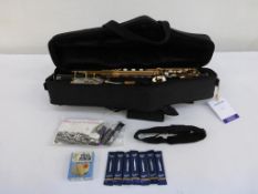 * A T. James Classic Soprano Saxophone in hard case (RRP £759)