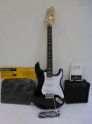 * A new boxed Encore Guitar Outfit to include an Encore KC 3T Guitar in Black and White, a Kinsman