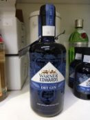 * 2 Bottles of Warner Ed Harrington Dry Gin (2) Produced on the Falls Farm in Northamptonshire by