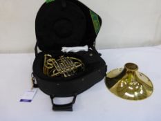* A Brass J Michael Bb French Horn with hard case (RRP £235)