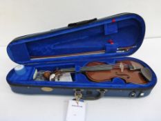 * A Stentor Student I 1/2 Violin in a bespoke hard case (RRP £80)