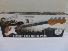* A new boxed Encore ''Play Now'' Blaster Bass Guitar Pack which includes an Encore E4 Blaster