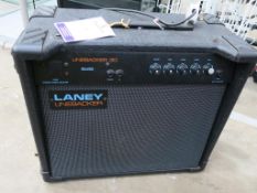 * A Laney Linebacker 30 Bass Amplifier (serial number 13086) (est £30-£60)