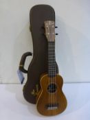 * ''The Joe Brown'' Suprano Ukulele by Laka in lined bespoke carry case (RRP £175)