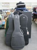 * Over 75 Guitar Cases totalling over £1000 RRP to include: TGI ''The Musician's Gigbag'',