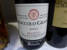 * A Bottle of Recioto Valpolicella Grassi, a Bottle of Rivesaltes Gerard Bertrand and a Bottle of