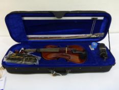 * An Antoni Premier 3/4 Violin Outfit housed in bespoke hard case (RRP £195)