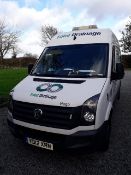 VW Crafter CR35 TDi 109 MWB Panel Van, registratio