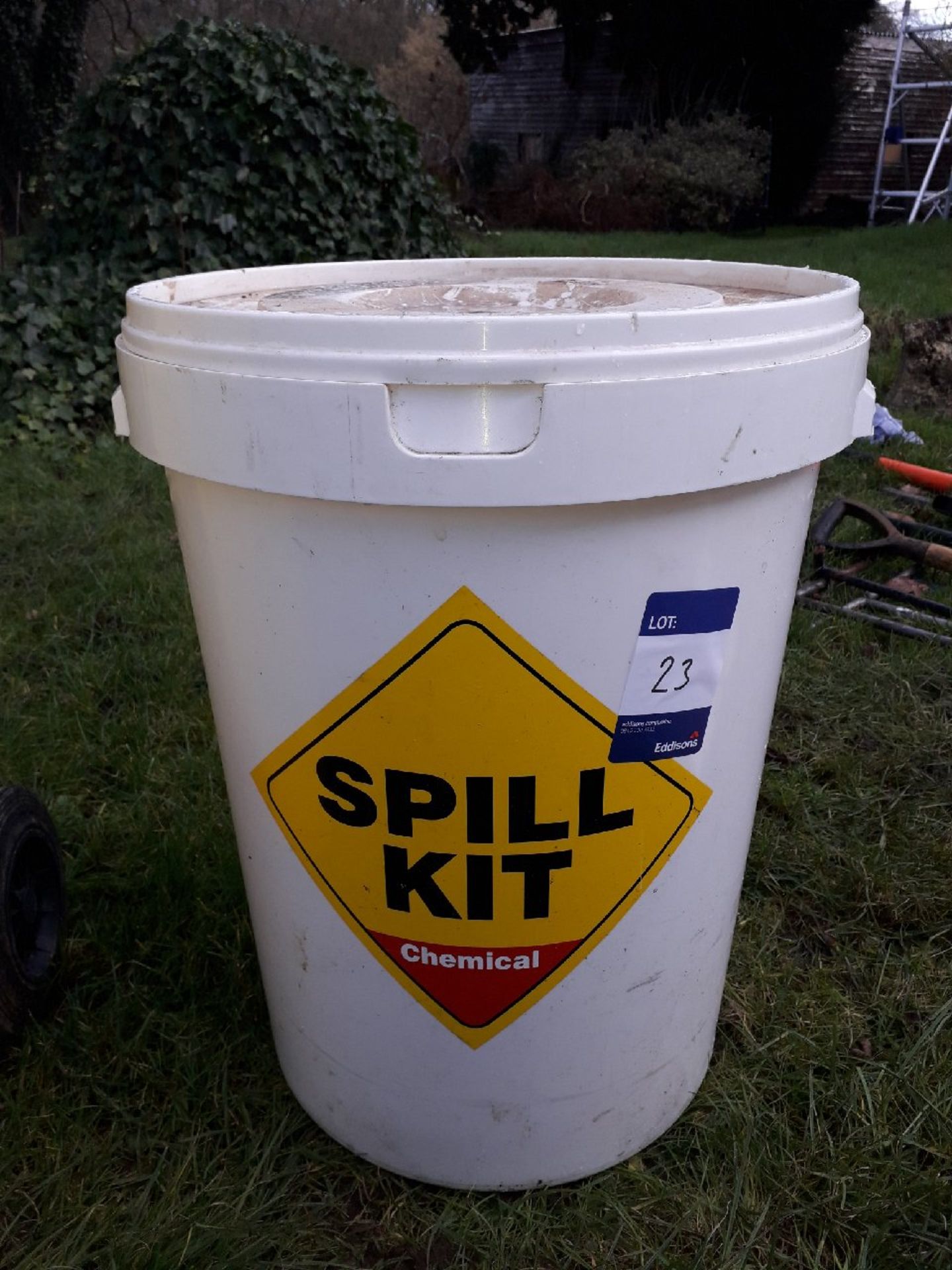 Chemical spill kit. (Please note: Viewing is by appointment only. Please Tel: 0161 429 5800)