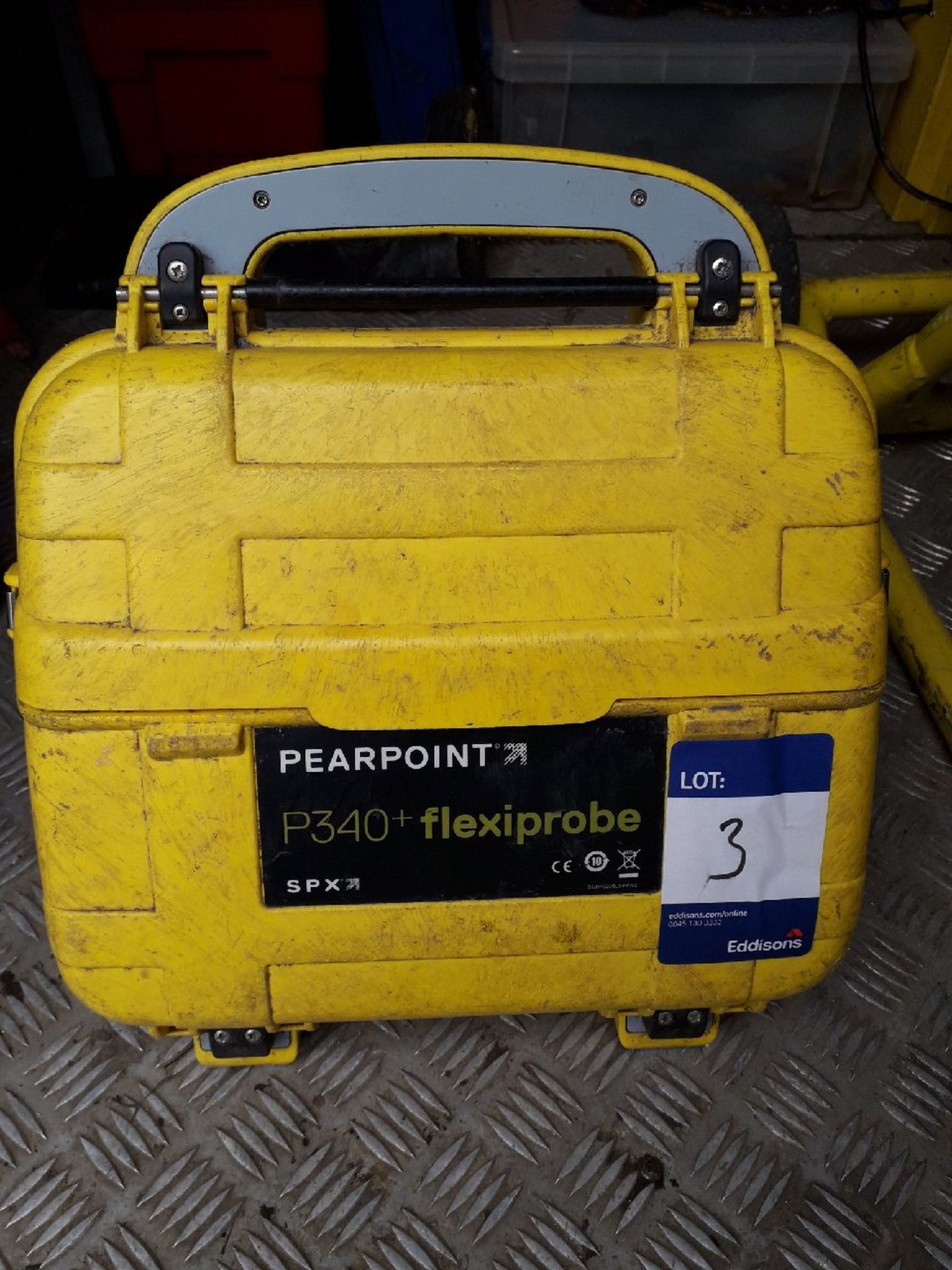 Pearpoint P343 Flexiproble Reel with P340 flexiprobe CCTV monitor and Pearpoint tool bag with - Image 3 of 6