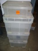 * Qty of Various Storage Containers