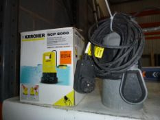 * Karcher SCP 6000 Submersible Water Pump 240V and Titan TTB499 PMP Submersible Water Pump 240V