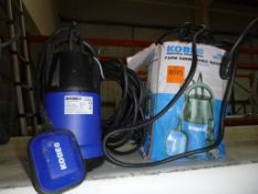 * 2 x Kobe WPS 750 Submersible Water Pumps 240V