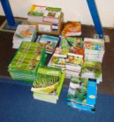 Mixture of horticulture books approx.200