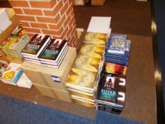 Assortment of various novels including Jack the Ripper, approx.170 in total, rrp. Range from £18