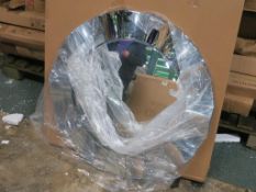 * Circular Mirror 80cm (RRP £39)