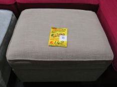 * Michigan Pale Brown Storage Footstool (RRP £299)