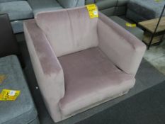 * Dusky Pink Armchair (RRP £ 650)