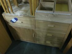 * Wooden Sideboard 107x40x74cm