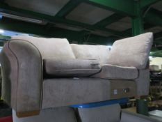 * Two Seater Upholstered Part Sofa