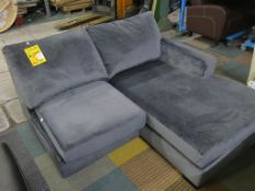 * Sonoma Grey Two Piece Corner Chaise (RRP £999)