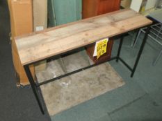 * ''Industrial'' Console Table, Bookcase and a Coffee Table