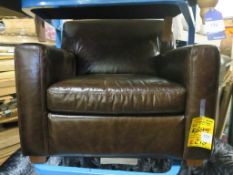 * Darwin 323546060509 Leather Armchair (RRP £699)