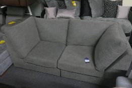 * Stratos V Grey 2 Seat Sofa