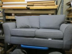 * 2 Seater Upholstered Sofa