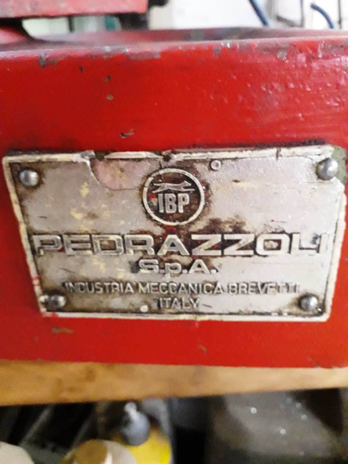 Pedrazzoli brown 250 Circular Saw AM580 240v serial number 838488 - Image 3 of 3