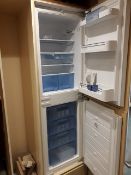 Bosch 50/50 split fridge freezer in cabinet 550wx1