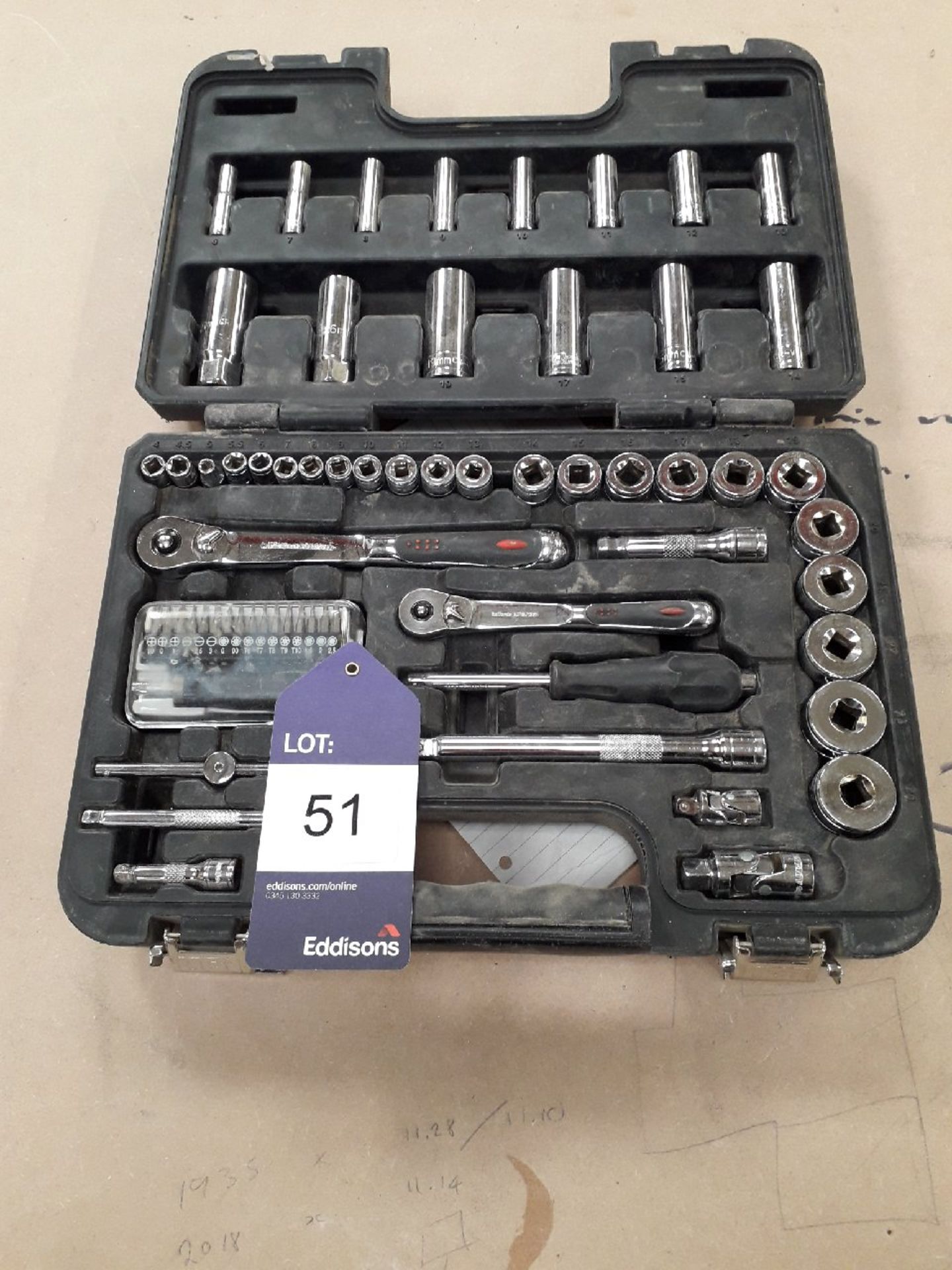 Halfords 48pc Socket Set