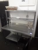 Stainless steel storage stand
