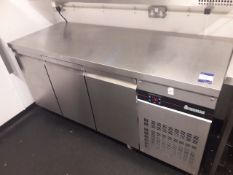 Inomak PNN999 PTR 3-door undercounter fridge, serial number 1514478 1800mm x 700mm x 1650mm