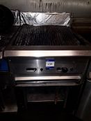 Blue Seal gas griddle 600mm x 800mm - Disconnectio