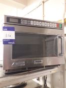 Panasonic NE1853 microwave oven (2015) serial number 5A55270248