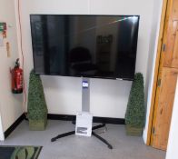 JVC 55” Led TV & stand