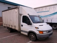 Iveco Ford daily 35C12 LWB Curtain Sided Light Goods Vehicle Registration AE54 AYY, Date of