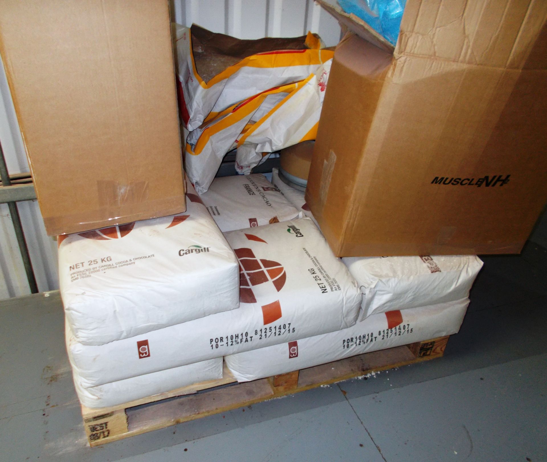 Large quantity of assorted stock to mezzanine including bags of micro crystalline bonigrasa ( - Image 5 of 5