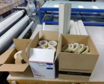 Assortment of vibac masking tape