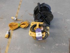 110V transformer, and extension cables